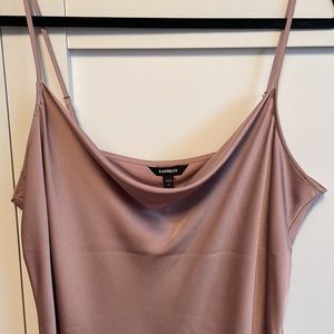 Blush silk cami